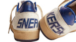 Load image into Gallery viewer, Golden Goose Ball Star Nappa White Blue
