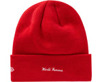 Load image into Gallery viewer, Supreme New Era Box Logo Beanie (FW19) Red
