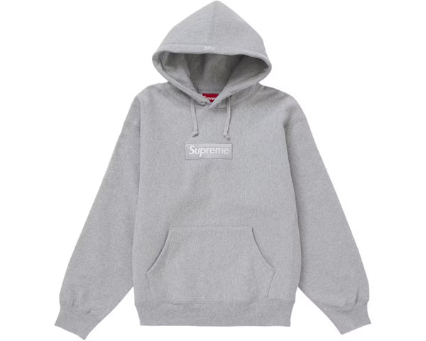 Supreme Box Logo Hooded Sweatshirt Sweatshirt (FW24) Heather Grey