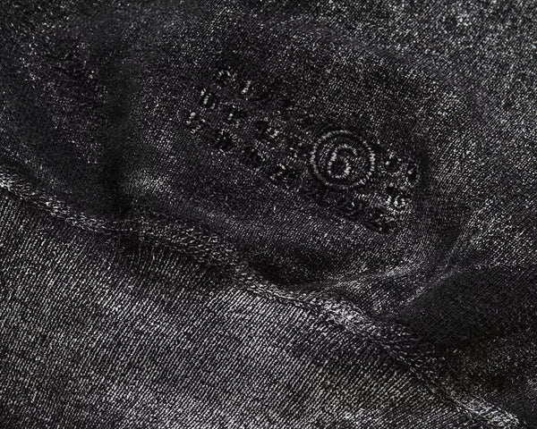 Supreme MM6 Maison Margiela Foil Box Logo Hooded Sweatshirt Black