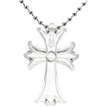 Load image into Gallery viewer, Chrome Hearts Silicone Cross Necklace Clear

