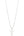 Chrome Hearts Silicone Cross Necklace Clear