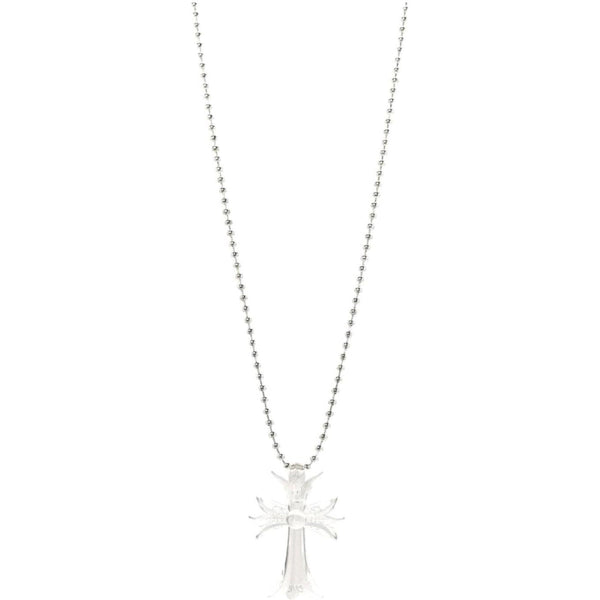 Chrome Hearts Silicone Cross Necklace Clear