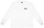 Load image into Gallery viewer, Stussy Stock Los Angeles Longsleeve White
