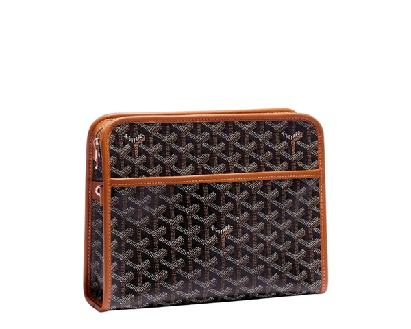 Goyard Jouvence MM Toiletry Bag Black Tan