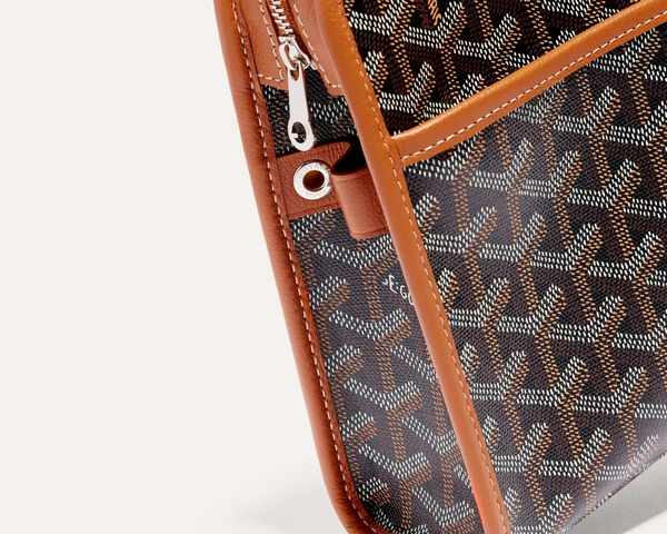 Goyard Jouvence MM Toiletry Bag Black Tan