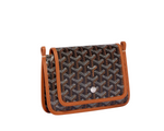 Load image into Gallery viewer, Goyard Plumet Pocket Wallet Black &amp; Tan
