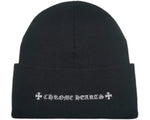 Load image into Gallery viewer, Chrome Hearts CH Logo Beanie Black/White
