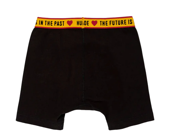 Human Made Black Stretch Cotton Boxer Brief with Logo