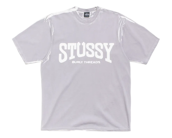 Stussy Burly Stone Washed Tee White