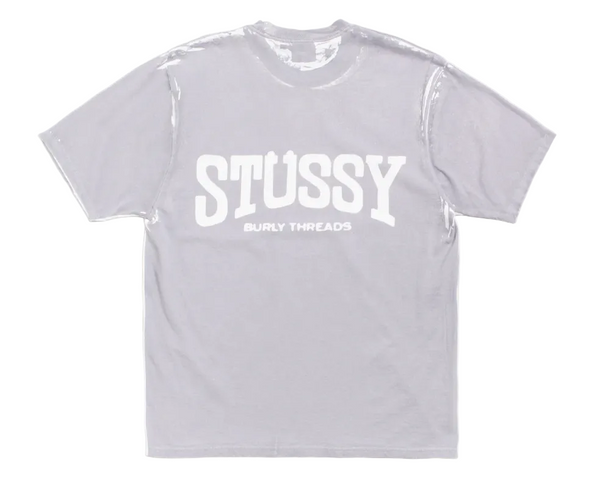 Stussy Burly Stone Washed Tee White