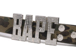 Load image into Gallery viewer, Bape 1st Camo Bape Leather Belt

