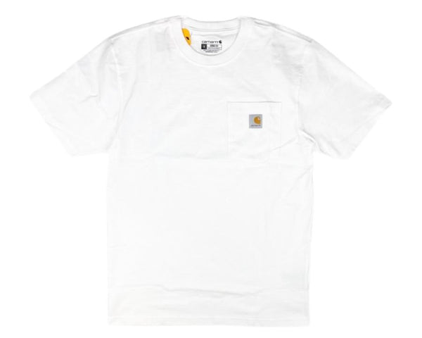 Carhartt Loose Fit Heavyweight Short-Sleeve Pocket T-shirt White