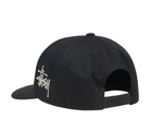 Load image into Gallery viewer, Stussy MD chenille S Cap Black
