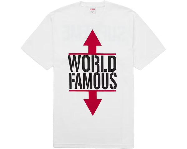 Supreme World Famous Tee White