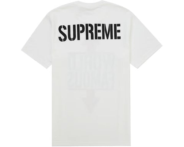 Supreme World Famous Tee White