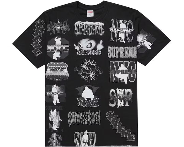 Supreme Flash Tee Black