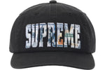 Load image into Gallery viewer, Supreme Embroidered Money Logo 6-Panel Hat Black
