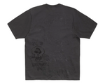 Load image into Gallery viewer, Stussy Skulls Pig. Dyed Tee Faded Black
