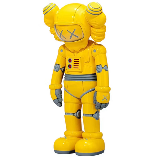 Kaws Holiday Hangzhou Robot Companion Vinyl Figure Yellow