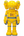 Kaws Holiday Hangzhou Robot Companion Vinyl Figure Yellow