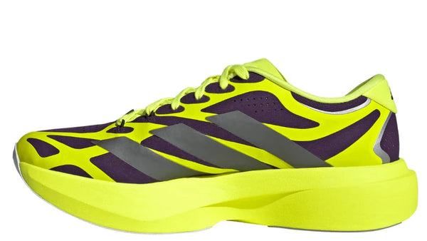 adidas Adizero Evo SL EXO Aurora Plum Solar Yellow