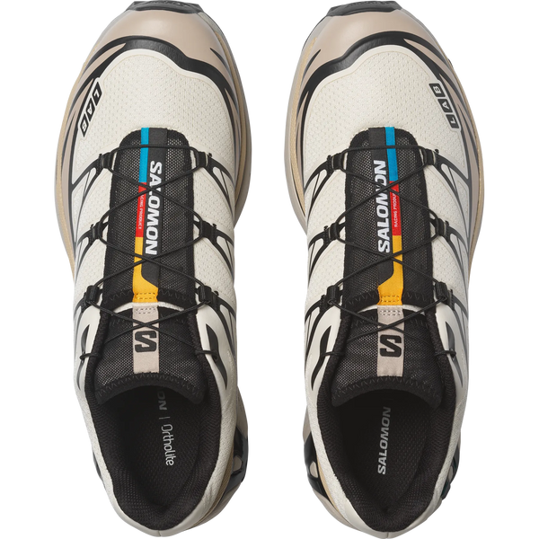 Salomon XT-6 Vanilla Ice Black Silver Cloud