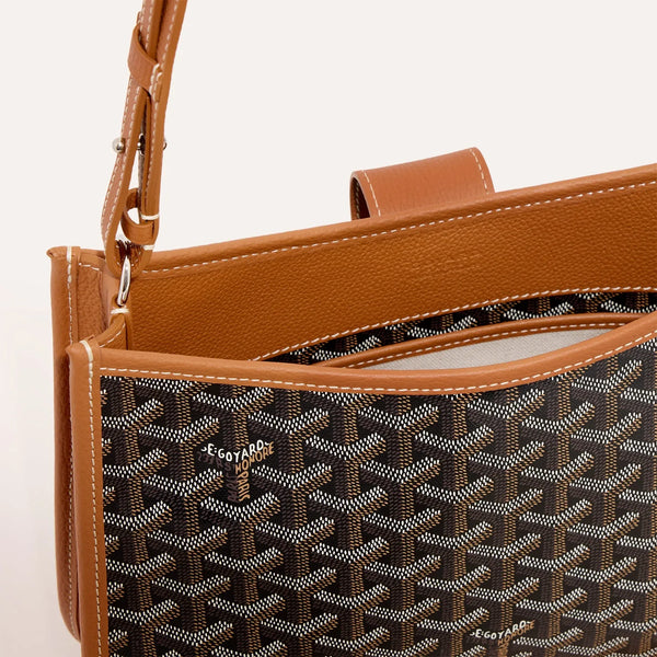 Goyard Musette Bag Pm Black & Tan (Brandnew)