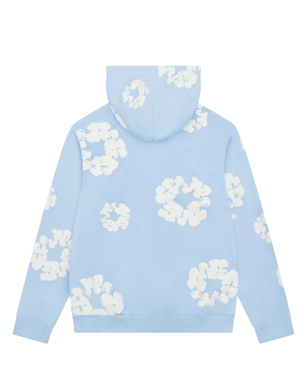 The Cotton Wreath Sweatshirt Powder Blue