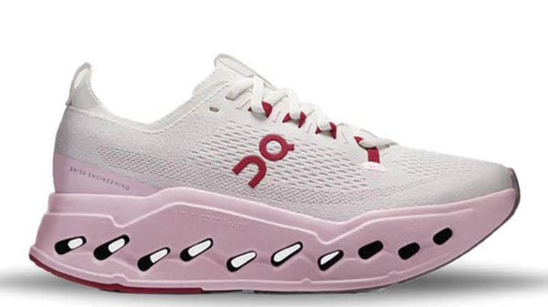 On Running Cloudsurfer Max Ivory Peony (Women's)