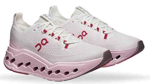 On Running Cloudsurfer Max Ivory Peony (Women's)
