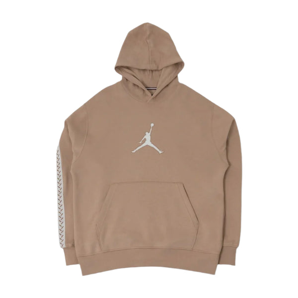 Jordan Flight MVP Fleece Pullover Hoodie Medium Brown