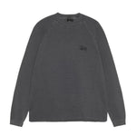 Load image into Gallery viewer, Stussy Raglan Thermal Basic Stock - Washed Black
