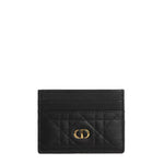Load image into Gallery viewer, Dior Caro Freesia Card Holder Black Supple Cannage Calfskin (Bnew Complete)
