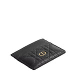 Load image into Gallery viewer, Dior Caro Freesia Card Holder Black Supple Cannage Calfskin (Bnew Complete)
