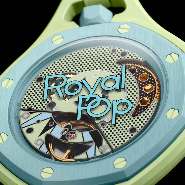 Swatch x Audemars Piguet AP Bioceramic Royal Pop Blaue Acht SSX03L101N