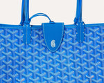 Load image into Gallery viewer, Goyard Saint Louis Tote PM Green Sky Blue
