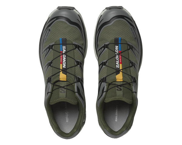 Salomon XT-6 Gore-Tex Olive Night Sedona Sage Black