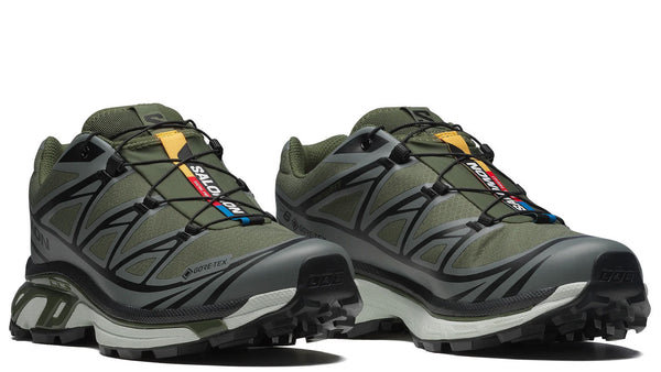 Salomon XT-6 Gore-Tex Olive Night Sedona Sage Black