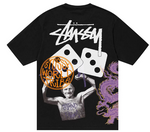 Load image into Gallery viewer, Stussy Strike Pigment Dyed Tee 'Black'
