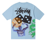Load image into Gallery viewer, Stussy Strike Pigment Dyed Tee 'Sky Blue'
