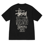 Load image into Gallery viewer, STUSSY Built Tough Pigment Dyed Tee Black
