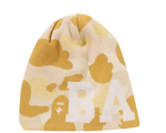 Load image into Gallery viewer, BAPE Color Camo Knit Cap &#39;Yellow&#39;
