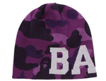 Load image into Gallery viewer, BAPE Color Camo Knit Cap &#39;Purple&#39;
