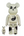 Bearbrick x atmos x Staple #4 100% & 400% Set Glow