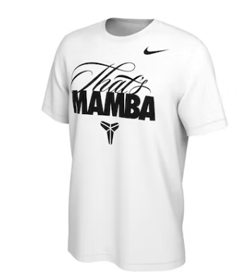 Nike Kobe Bryant Mamba White Tee