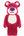 Bearbrick x Disney Pixar Toy Story Lots-O Costume Ver. 1000% Lotso
