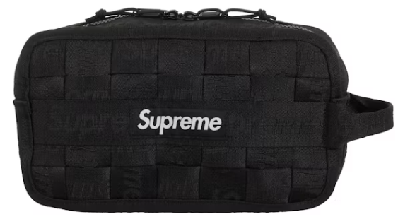 Supreme Woven Utility Bag Black – shoegamemanila