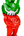 MEGATEQ Sketracha 12” Artist Series 2 By SketOne x Quiccs x Martian Toys ED399