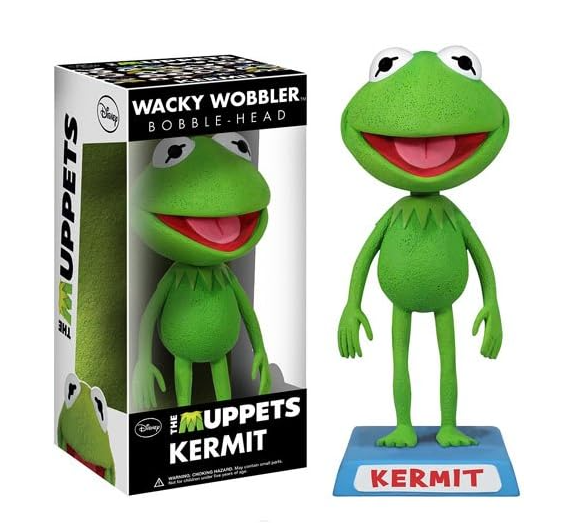 The Muppets Kermit The Frog Wacky Wobbler Bobblehead